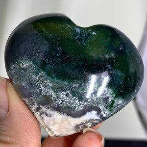 Genuine 451.00 Cts Tree Agate Healing Heart